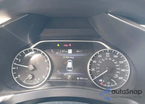 2020 Nissan Murano Sl Fwd from USA, damaged, VIN 5N1AZ2CJ0LN152728